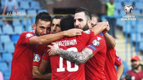 Армения обыграла Боснию в отборе на Евро-2020