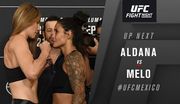 UFC Fight Night 159. Алдана разобралась с дебютанткой Мело