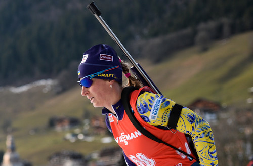 Вита Семеренко выиграла контрольный спринт на 16 участниц