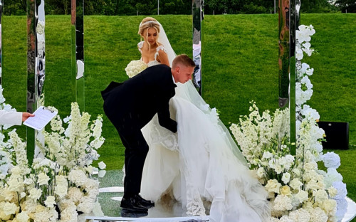 ФОТО. Розкішне весілля Зінченка і Влади Седан: в мережі з'явилися кадри