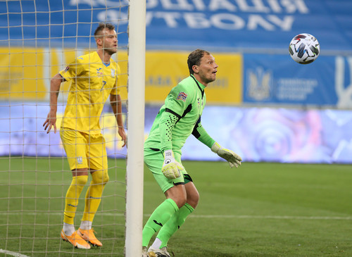 Пятов стал шестым наиболее возрастным игроком, сыгравшим за сборную Украины