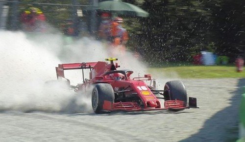 ВІДЕО. Страшна аварія Шарля Леклера на Гран-прі Італії
