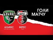 Альянс – Верес – 0:3. Видео голов и обзор матча