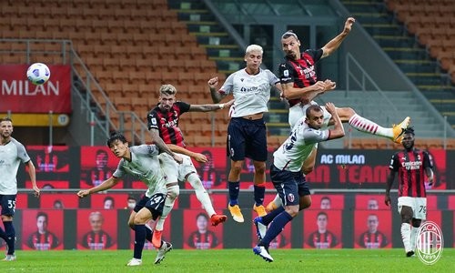 Милан – Болонья – 2:0. Видео голов и обзор матча