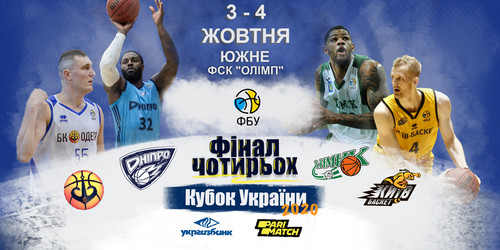 ВИДЕО. Представлен промо-ролик Финала четырех Кубка Украины по баскетболу