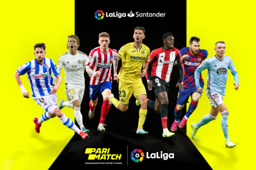 Parimatch - офіційний беттинг партнер La Liga в Україні