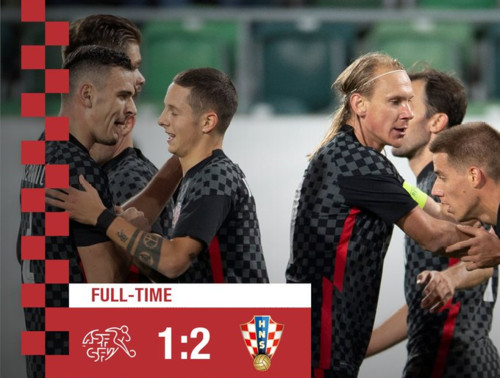 Хорватия одержала волевую победу над Швейцарией в контрольном матче