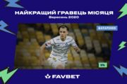 Шапаренко – лучший игрок Динамо в сентябре