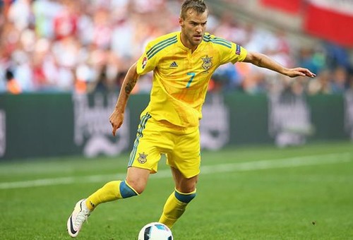 Андрей Ярмоленко проводит 90-й матч за сборную Украины