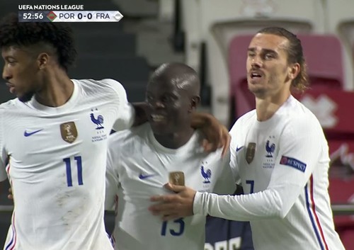 Португалия – Франция – 0:1. Видео гола Канте и обзор матча