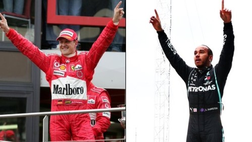 ВИДЕО. Шумахер и Хэмилтон: две легенды, 14 чемпионских титулов