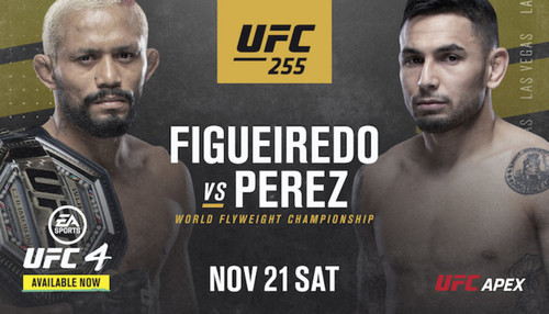 Де дивитися онлайн UFC 255: Дейвісон Фігейреду – Алекс Перес