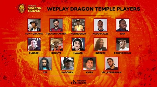 Відомі учасники турніру з Mortal Kombat - WePlay Dragon Temple