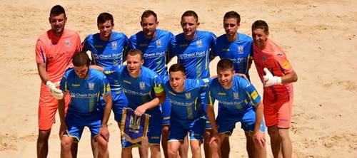 Сборная Украины по пляжному футболу - в топ-25 мирового рейтинга