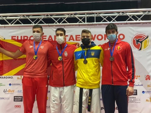 Украинец Бондарь завоевал бронзу на чемпионате Европы по тхэквондо