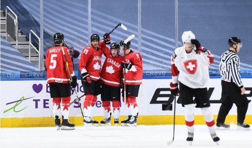 Молодежный ЧМ по хоккею. Обзор матчей Канада - Швейцария и Россия - Австрия
