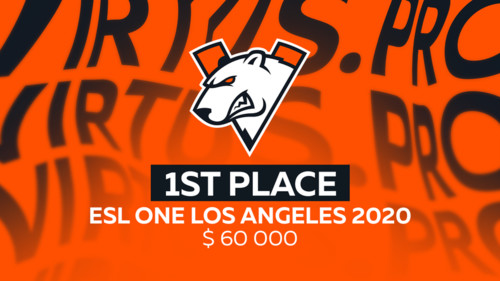 Virtus.pro – чемпіон ESL One Los Angeles 2020