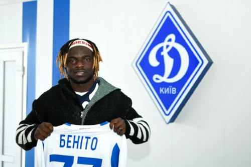 Нигериец в Киеве. Бенито дебютировал за Динамо в официальных матчах