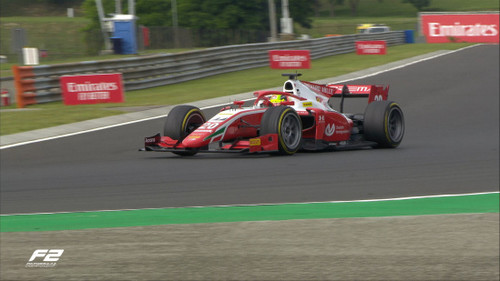 Мик Шумахер впервые в сезоне заехал на подиум