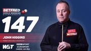 ВИДЕО. Джон Хиггинс сделал максимальный брейк на чемпионате мира