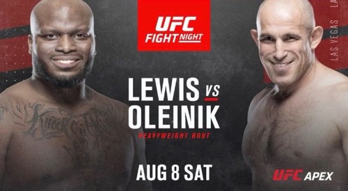 Где смотреть онлайн бой UFC: Деррик Льюис – Алексей Олейник