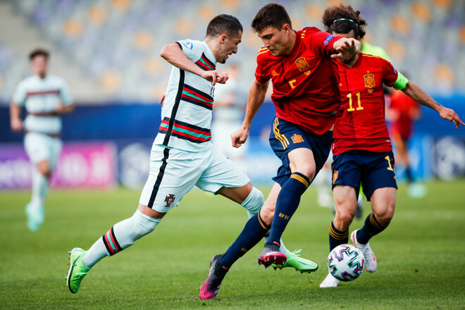 Португалия обыграла Испанию и вышла в финал Евро-2021 U-21
