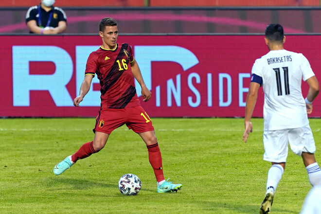 Бельгия – Греция – 1:1. Торган Азар забил красиво. Видео голов и обзор игры