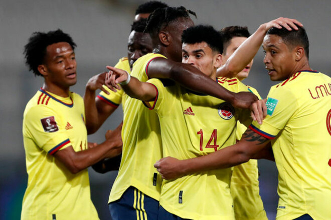 Колумбия уверенно разобралась с Перу в отборе на чемпионат мира