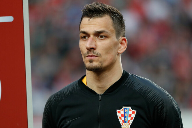 Самый высокий игрок EURO-2020 - вратарь сборной Хорватии Ловре Калинич