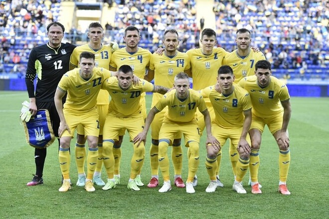 Сборная Украины одержала 50-ю победу в товарищеских матчах