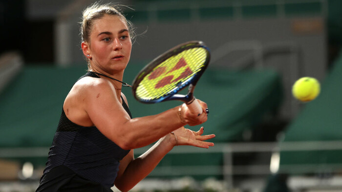 ВИДЕО. Костюк готовится к старту на турнире в Бирмингеме