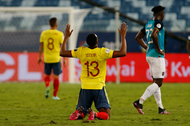Колумбия – Эквадор – 1:0. Видео гола и обзор матча