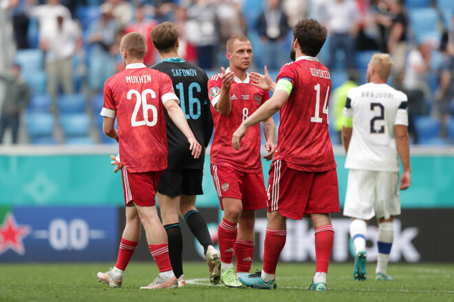 Россия сыграла на «ноль» впервые с Евро-2008