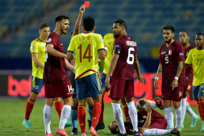 Колумбия и Венесуэла сыграли вничью на Кубке Америки