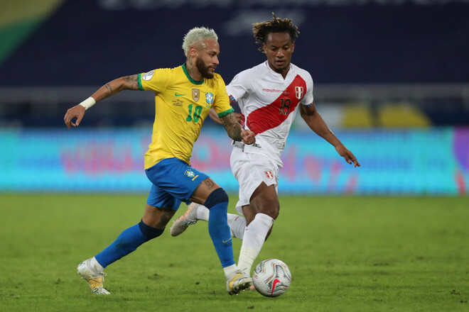 Бразилія розгромила Перу на Кубку Америки