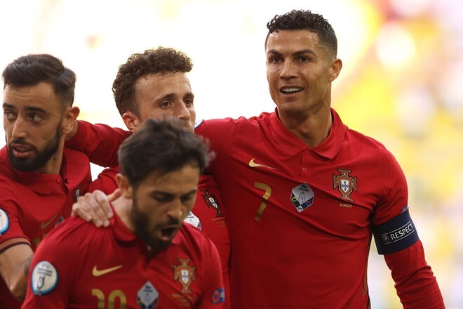 ВИДЕО. Роналду вывел Португалию вперед в матче с Германией