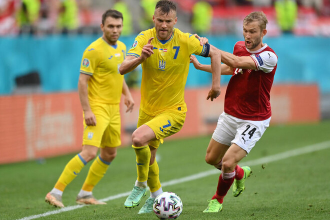 Ярмоленко провел 60-й официальный матч за сборную Украины