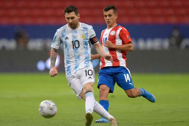 Аргентина минимально обыграла Парагвай на Кубке Америки