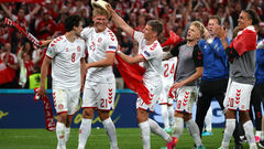 Дания – первая команда на Евро, вышедшая в плей-офф после двух поражений