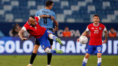 Уругвай вырвал ничью в матче с Чили на Кубке Америки