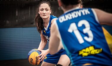 Женская сборная Украины вышла на чемпионат Европы по баскетболу 3х3