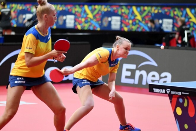 Українки завоювали бронзу на чемпіонаті Європи з настільного тенісу