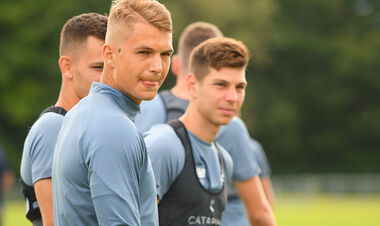 ФОТО. Динамо провело перше тренування на зборі в Швейцарії