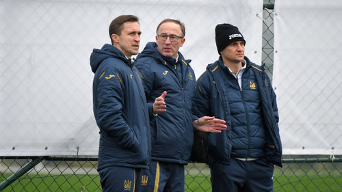 ВИДЕО. Тренеры сборных Украины побывали на тренировке Шахтера