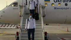 ФОТО. Сборная Украины прибыла в Рим на матч Евро-2020 против Англии