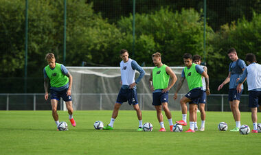 ФОТО. Динамо провело две тренировки за день на сборах в Швейцарии