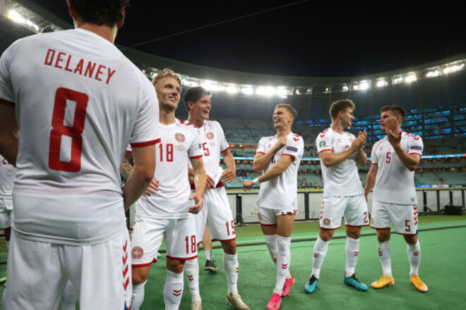 Впервые с 1992 года. Дания установила рекорд в истории Евро