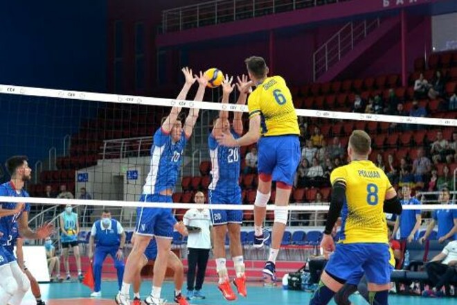 В мировом рейтинге ФИВБ мужская сборная Украины на 22 месте