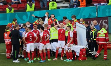 УЄФА запросила Еріксена і лікарів, які його врятували, на фінал Євро-2020