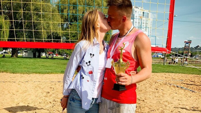 ФОТО. Молодший Плотницький. В українських волейболістів народився син